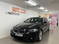 Svart Begagnad 2017 BMW 520 M Sport Kombi | 224 900 kr (Bra pris)