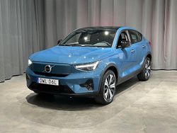 Blå Begagnad 2022 Volvo C40 Plus SUV | 350 000 kr (Marknadspris)