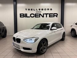 Vit Begagnad 2014 BMW 116 Halvkombi | 99 900 kr (Bra pris)