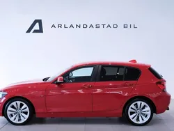 Röd Begagnad 2012 BMW 120 Sport Line Halvkombi | 148 900 kr (Marknadspris)