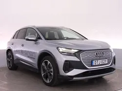 Florettsilver metallic Begagnad 2024 Audi Q4 e-tron Advanced Plus SUV | 599 000 kr