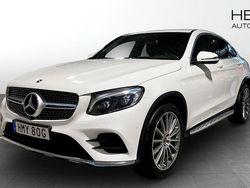 Vit Begagnad 2019 Mercedes GLC220 AMG Sportkupé | 354 900 kr (Marknadspris)