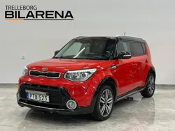 Röd Begagnad 2016 Kia Soul SUV | 109 900 kr (Marknadspris)
