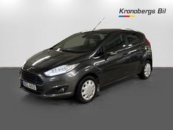 Grå Begagnad 2017 Ford Fiesta Titanium Halvkombi | 94 900 kr (Lite dyr)