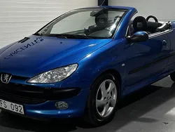 Blå Begagnad 2002 Peugeot 206 CC Cab | 14 900 kr (Marknadspris)