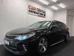 Svart Begagnad 2016 Kia Optima GT-Line Kombi | 129 900 kr (Marknadspris)