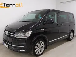 Svart Begagnad 2018 VW Multivan Highline Van | 409 900 kr (Marknadspris)
