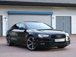 Svart Begagnad 2016 Audi A5 Sportback Sport Halvkombi | 204 900 kr (Marknadspris)