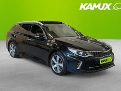 Svart Begagnad 2017 Kia Optima Sport Kombi | 148 900 kr (Marknadspris)