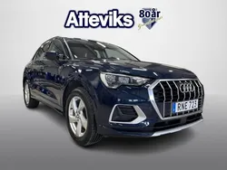 Kosmosblå metallic Begagnad 2018 Audi Q3 Advanced Plus SUV | 289 900 kr (Marknadspris)