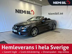 Mörkgrå Begagnad 2013 Mercedes E250 AMG Cab | 274 900 kr (Marknadspris)