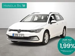Vit Begagnad 2022 VW Golf VIII SE Kombi | 264 900 kr (Marknadspris)