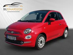 Röd Begagnad 2016 Fiat 500C Lounge Cab | 99 900 kr (Lite dyr)
