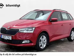 Röd Begagnad 2020 Skoda Fabia Style Kombi | 144 900 kr (Lite dyr)
