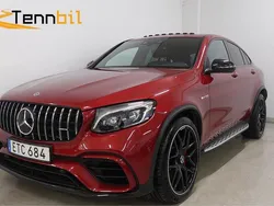Röd Begagnad 2018 Mercedes GLC63 AMG AMG Sportkupé | 549 900 kr