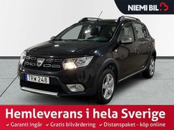 Svart Begagnad 2017 Dacia Sandero Stepway Kombi | 119 900 kr