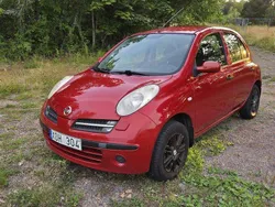 Röd Begagnad 2006 Nissan Micra Halvkombi | 22 000 kr (Bra pris)