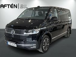 Svart Begagnad 2022 VW Multivan Highline Minibuss | 669 000 kr (Marknadspris)