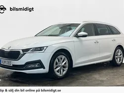 Vit Begagnad 2022 Skoda Octavia Style Kombi | 249 900 kr (Marknadspris)