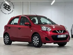 Röd Begagnad 2013 Nissan Micra Halvkombi | 54 900 kr (Lite dyr)