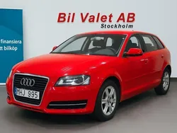 Röd Begagnad 2012 Audi A3 Sportback Attraction Halvkombi | 84 400 kr (Bra pris)