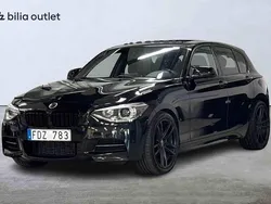 Svart Begagnad 2013 BMW M135 Halvkombi | 239 900 kr