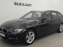 Svart Begagnad 2013 BMW 320 Sport Line Kombi | 125 800 kr (Marknadspris)