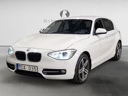 Vit Begagnad 2011 BMW 118 Sport Line Halvkombi | 94 900 kr (Marknadspris)