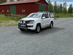 Vit Begagnad 2014 VW Amarok Highline Pickup | 145 000 kr (Marknadspris)