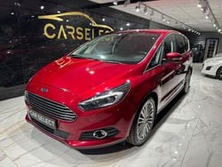 Röd Begagnad 2016 Ford S-MAX Business Edition Minibuss | 138 900 kr (Marknadspris)