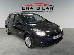Svart Begagnad 2010 Renault Clio GrandTour Kombi | 42 500 kr (Marknadspris)