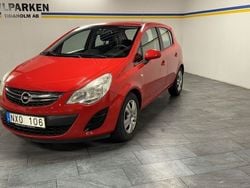 Röd Begagnad 2013 Opel Corsa Enjoy Halvkombi | 59 900 kr (Lite dyr)