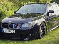 Svart Begagnad 2007 BMW 523 M Sport Kombi | 65 000 kr (Marknadspris)