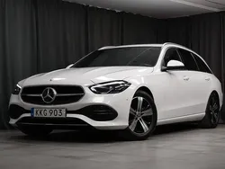 Vit Begagnad 2022 Mercedes C220 Avantgarde Kombi | 339 000 kr (Superpris)