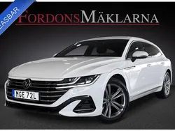 Vit Begagnad 2021 VW Arteon R-line Kombi | 329 900 kr (Marknadspris)