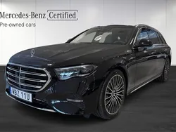 Svart (black) Begagnad 2025 Mercedes E300 Premium Kombi | 789 900 kr (Marknadspris)