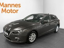 Brun Begagnad 2016 Mazda 3 Inclusive Halvkombi | 124 900 kr (Marknadspris)