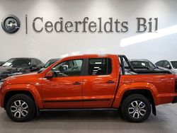 Ljusröd (röd) Begagnad 2014 VW Amarok Canyon Pickup | 228 800 kr (Marknadspris)