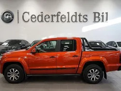 Ljusröd (röd) Begagnad 2014 VW Amarok Canyon Pickup | 228 800 kr (Marknadspris)