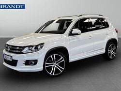 Vit Begagnad 2016 VW Tiguan R-line SUV | 169 900 kr (Superpris)