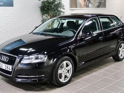 Svart Begagnad 2010 Audi A3 Sportback Attraction Halvkombi | 89 000 kr (Lite dyr)