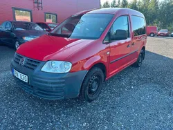 Röd Begagnad 2007 VW Caddy Minibuss | 49 900 kr (Marknadspris)
