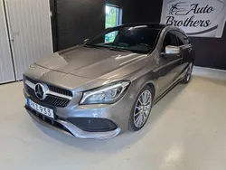 Mörkgrå Begagnad 2017 Mercedes CLA200 Shooting Brake AMG Kombi | 215 000 kr (Marknadspris)