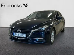 Blå Begagnad 2017 Mazda 3 Inclusive Halvkombi | 159 800 kr (Lite dyr)