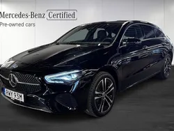 Svart Begagnad 2023 Mercedes CLA250e Progressive Sedan | 379 800 kr (Bra pris)