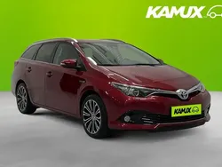 Röd Begagnad 2017 Toyota Auris Hybrid Kombi | 182 900 kr (Marknadspris)