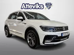 Vit Begagnad 2017 VW Tiguan R-line SUV | 225 000 kr (Lite dyr)