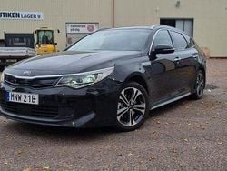 Svart Begagnad 2018 Kia Optima Hybrid Sport Sedan | 167 000 kr (Lite dyr)