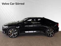 Svart Begagnad 2021 Polestar 2 Long Range Dual motor Sedan | 399 900 kr (Dyr)