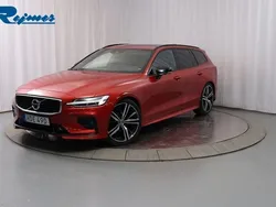 Röd Begagnad 2019 Volvo V60 R-Design Kombi | 317 900 kr (Marknadspris)